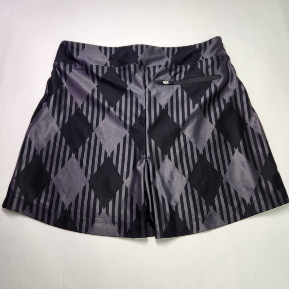 ⭐️Nike Golf Dri-FIT Skirt – Women’s Small – Black/Grey Performance Golf Skirt ⛳ - Picture 2 of 8